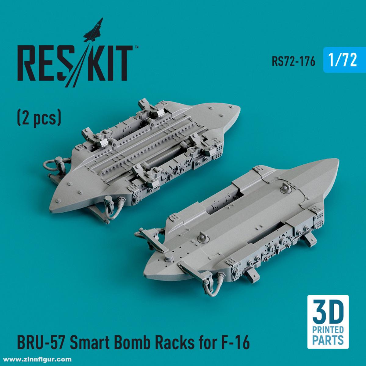 RES/KIT BRU-57 Smart Bomb Racks for F-16 (2 pcs)