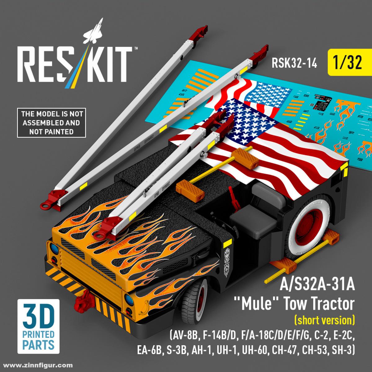 RES/KIT A/S32A-31A (kurz) Deck Traktor