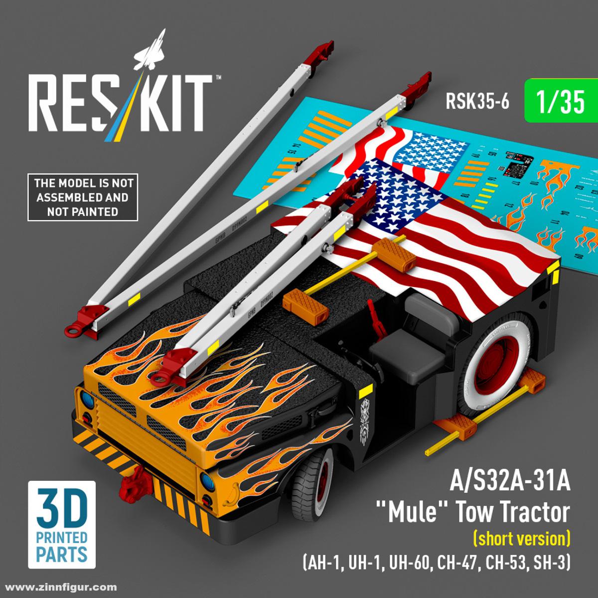 RES/KIT A/S32A-31A 'Mule' Traktor (kurz)