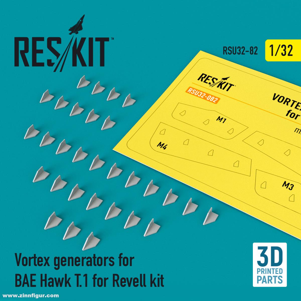 RES/KIT Vortex Generators für BAE Hawk T.1