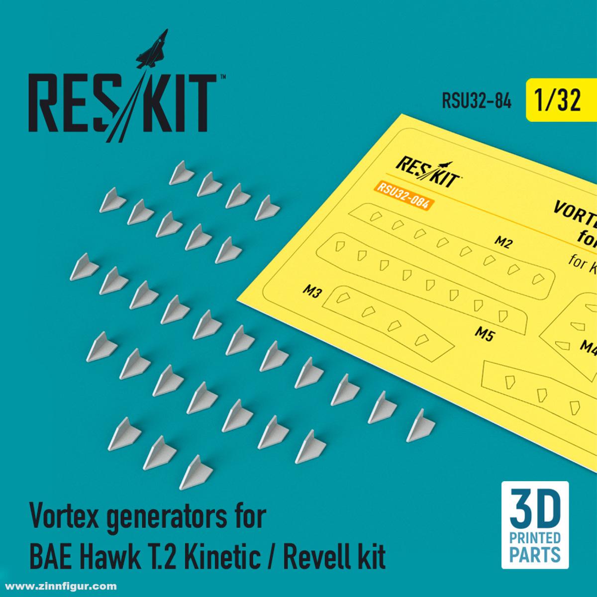 RES/KIT Vortex Generators für BAE Hawk T.2
