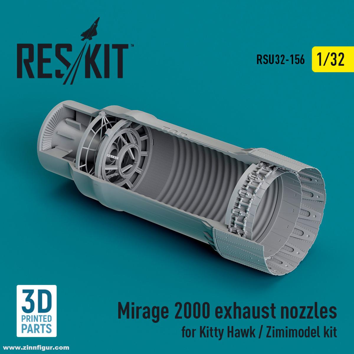 RES/KIT Mirage 2000 Düse (Zimi/Kitty Hawk)