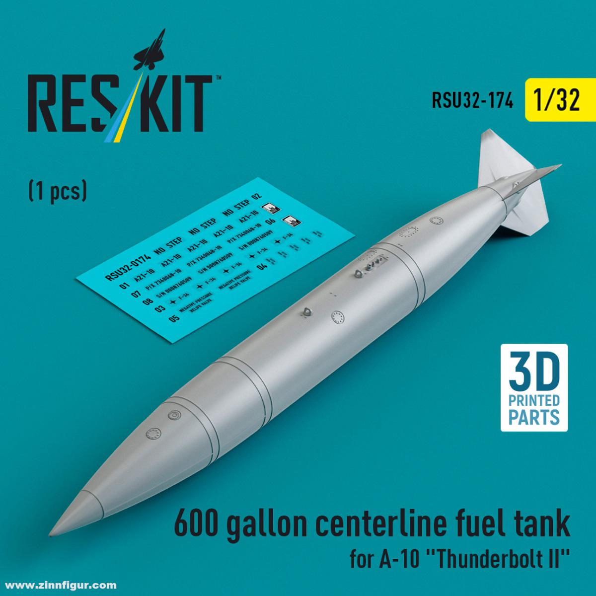 RES/KIT 600 Gallonen Tank für A-10