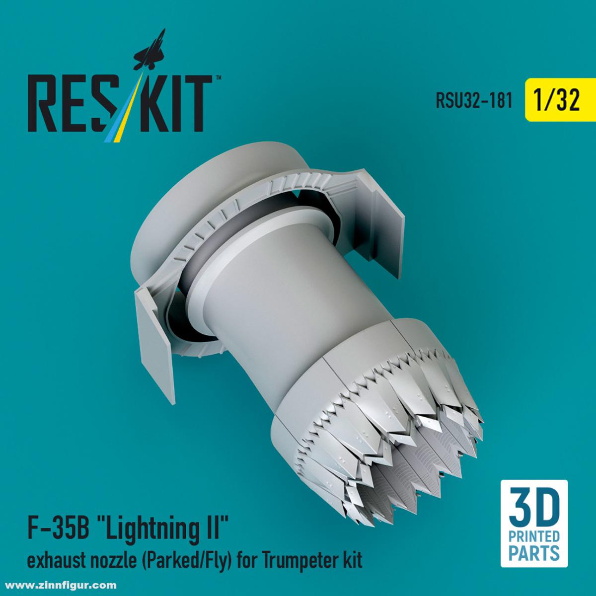 RES/KIT F-35B Lightning II Düse (Flug/Stand)