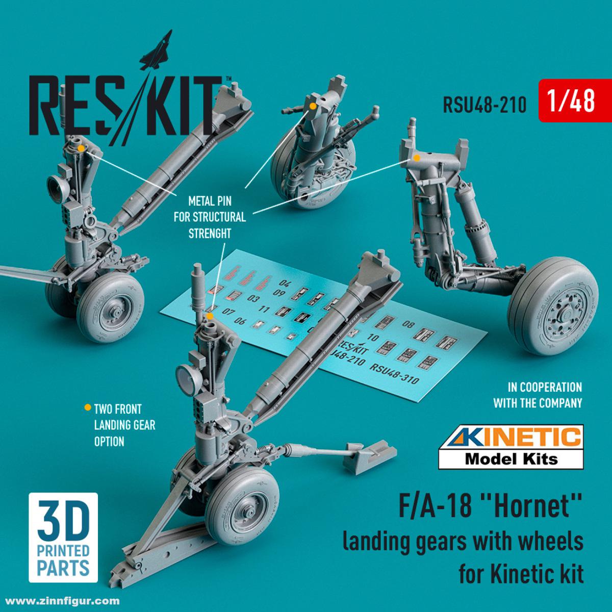 RES/KIT F/A-18 Hornet Fahrwerk