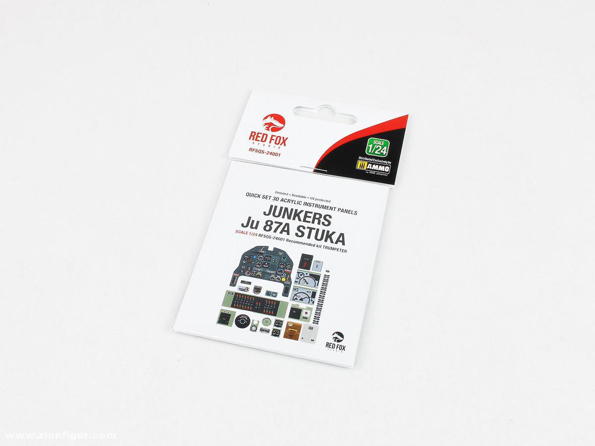 Red Fox Studio Ju 87A Stuka - 3D-Decal Innendetails