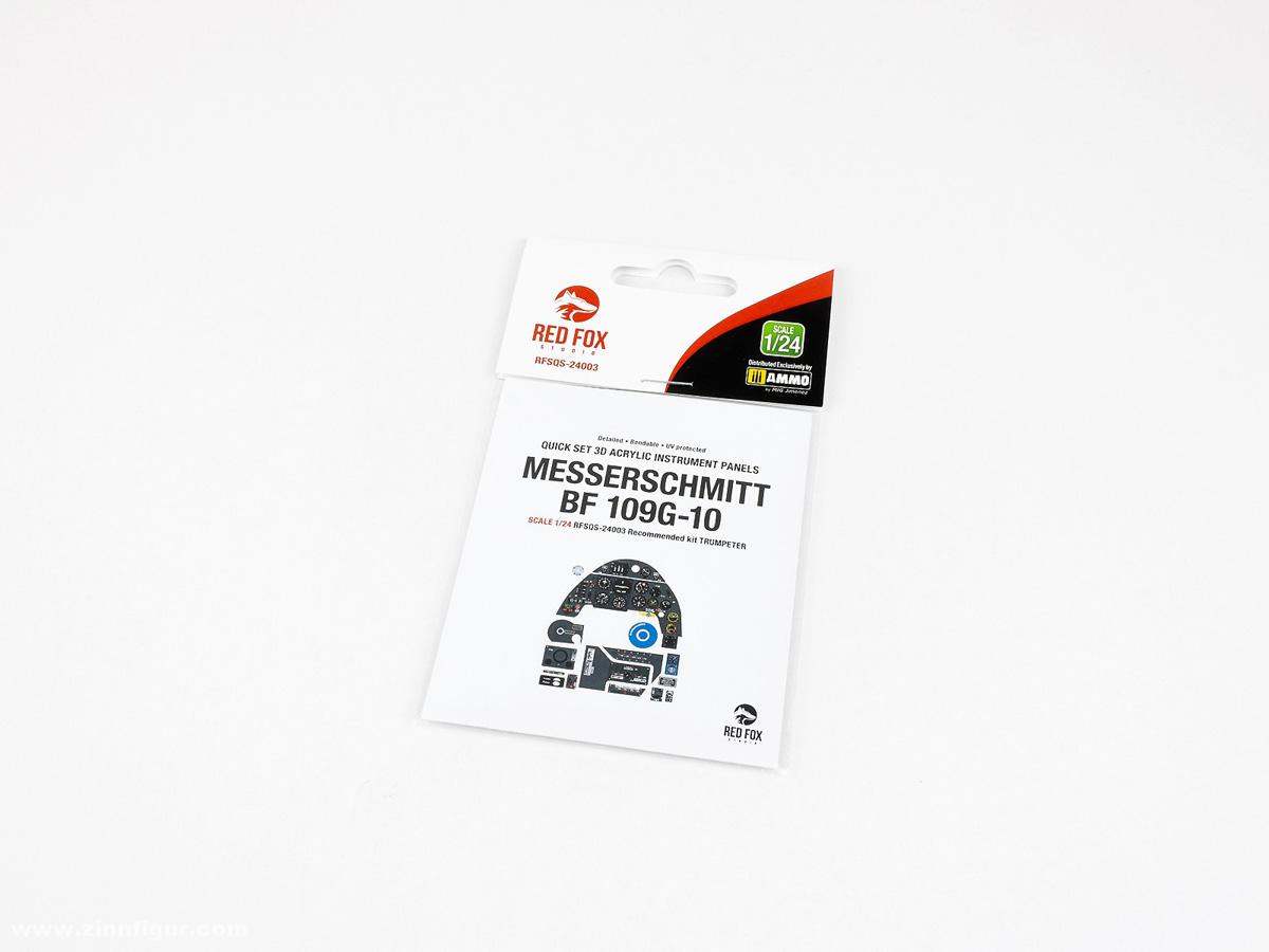 Red Fox Studio Bf 109G-10 - 3D Decal