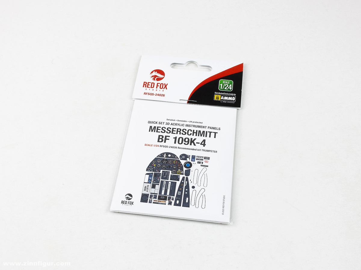 Red Fox Studio Bf 109K-4 - 3D-Decal Innendetails (Trumpeter)
