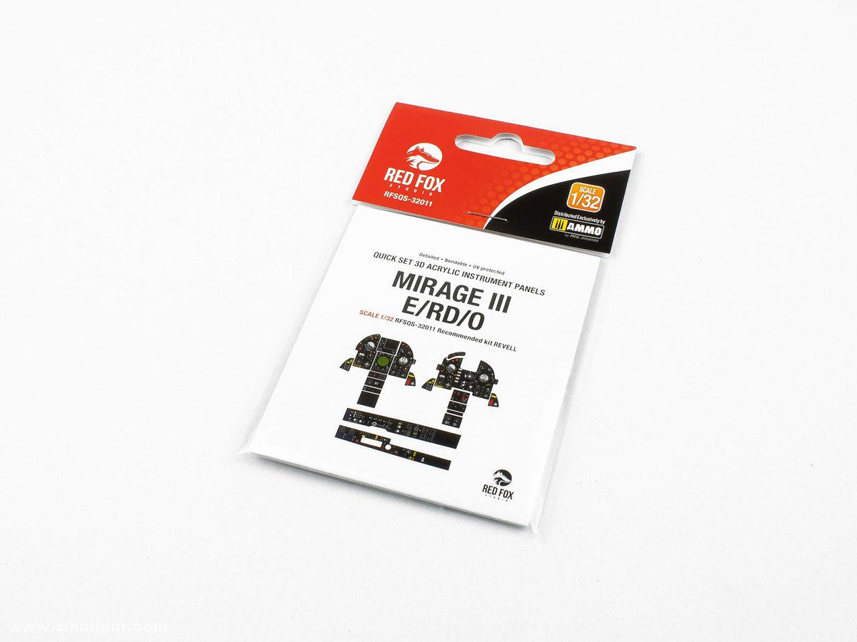 Red Fox Studio Mirage III E/RD/O Instrumente