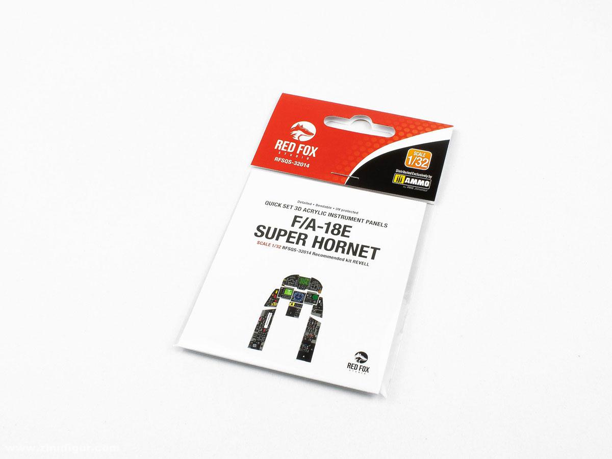 Red Fox Studio F/A-18E Super Hornet Instrumente