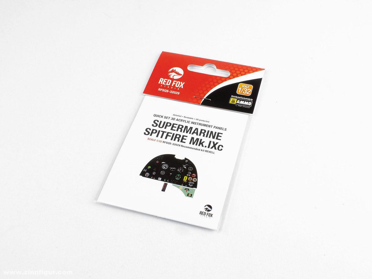 Red Fox Studio Spitfire Mk.IXc Instrumente