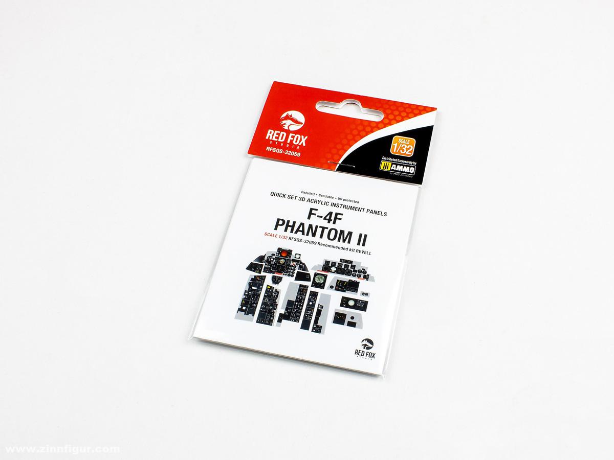 Red Fox Studio F-4F Phantom II Instrumente