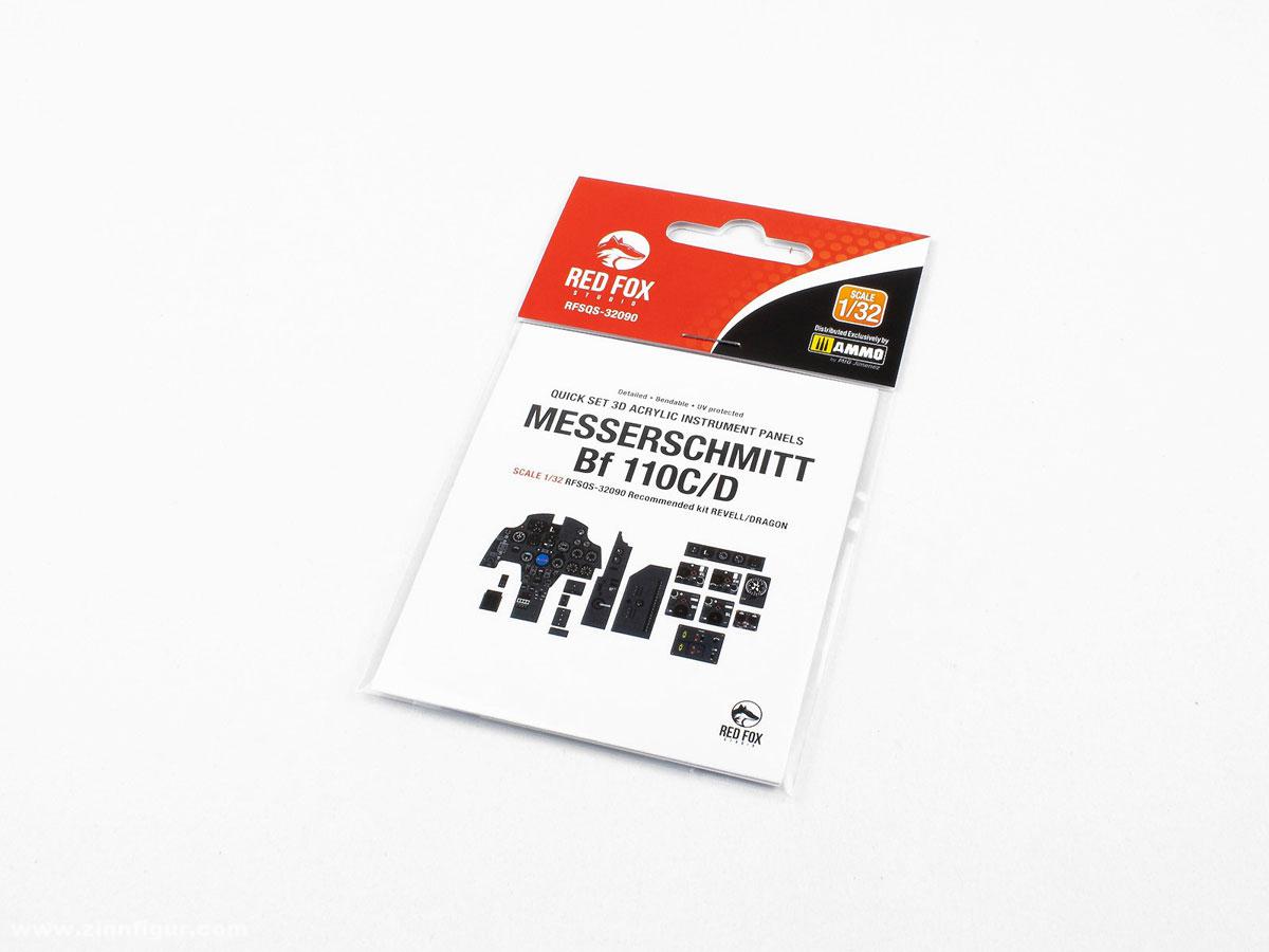 Red Fox Studio Bf 110C/D Instrumente