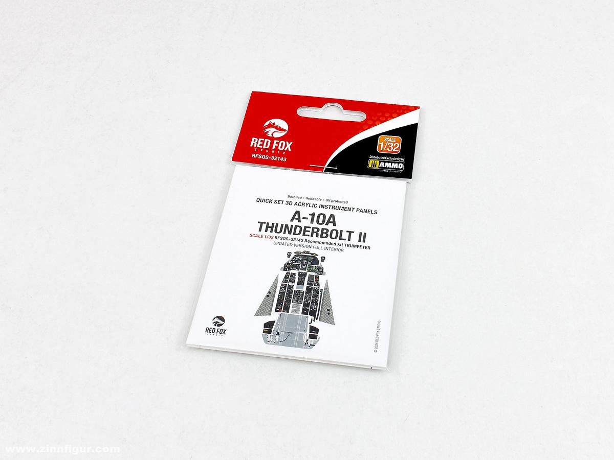Red Fox Studio A-10A Thunderbolt II - 3D-Decal Innendetails