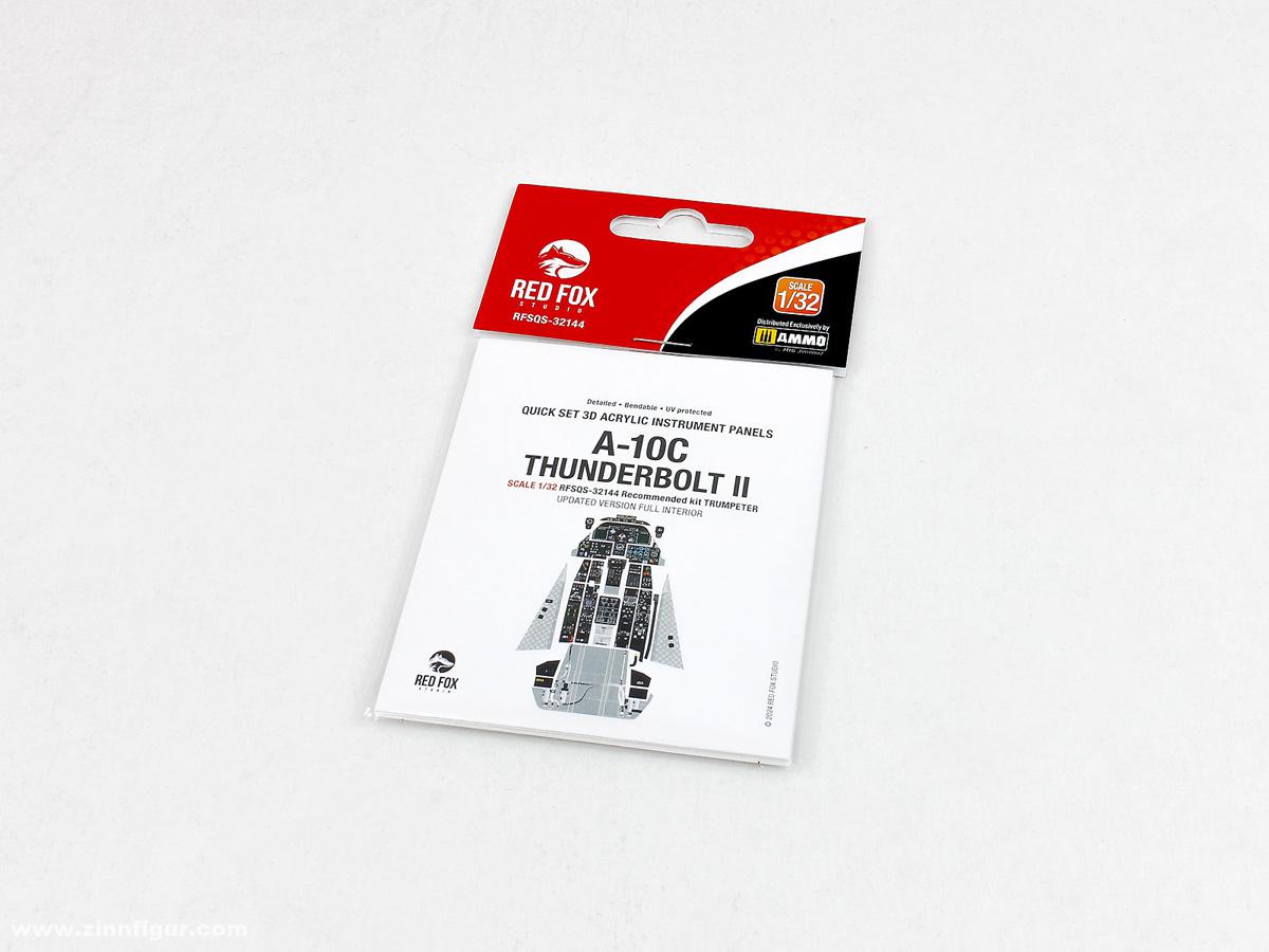 Red Fox Studio A-10C Thunderbolt II - 3D-Decal Innendetails