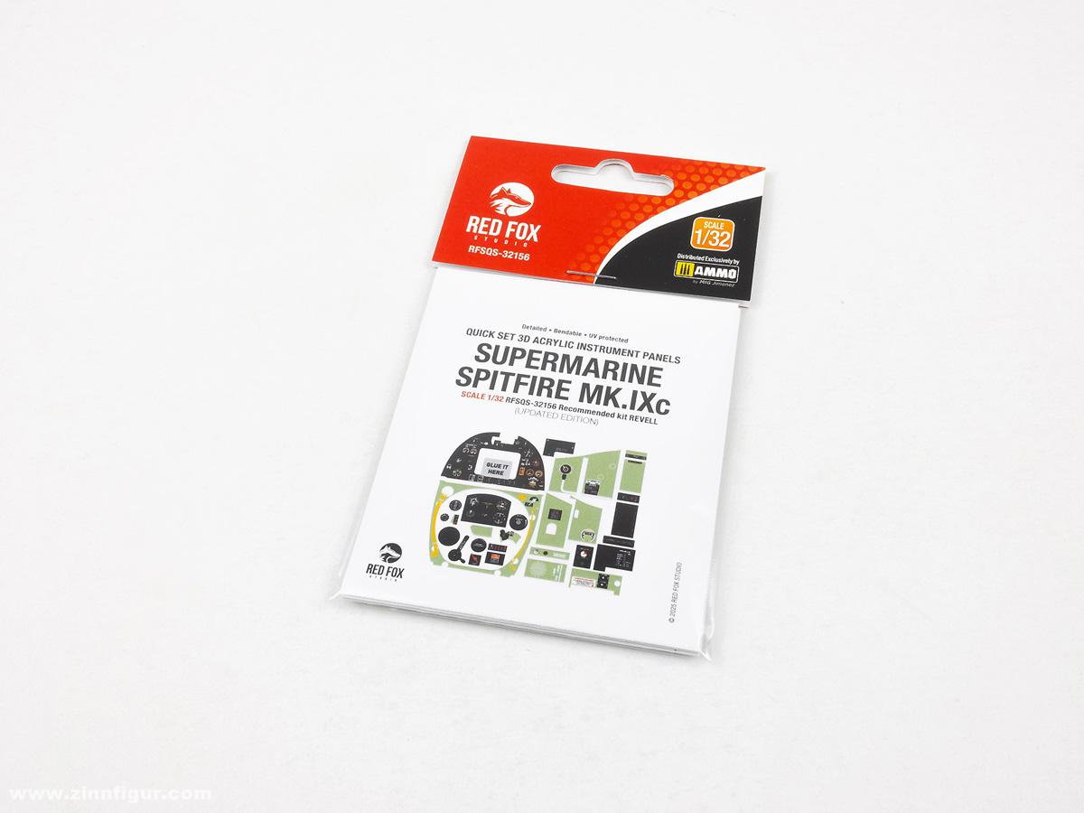 Red Fox Studio Spitfire Mk.IXc Updated - 3D-Decal Innendetails (Revell)