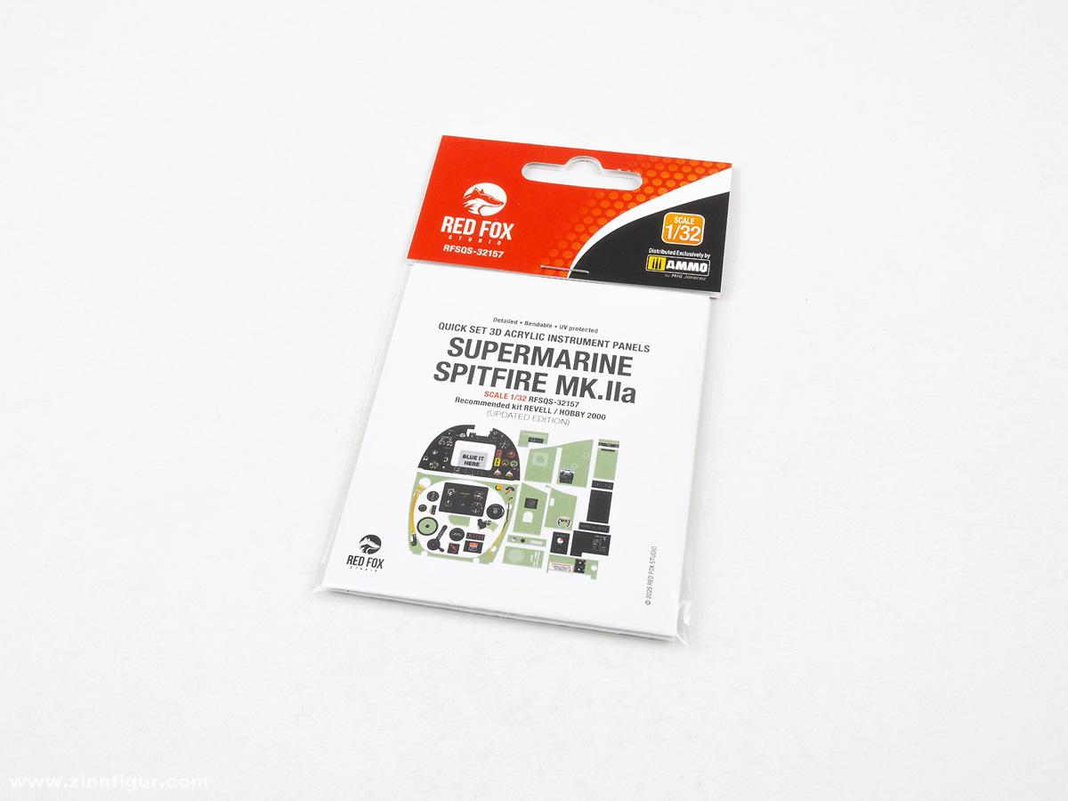 Red Fox Studio Spitfire Mk.IIa Updated - 3D-Decal Innendetails (Revell)