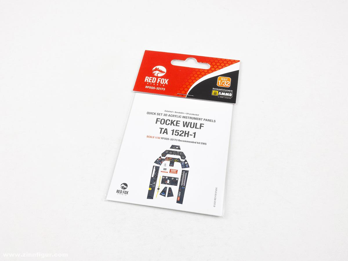 Red Fox Studio Ta 152H-1 - 3D-Decal Innendetails (SWS)