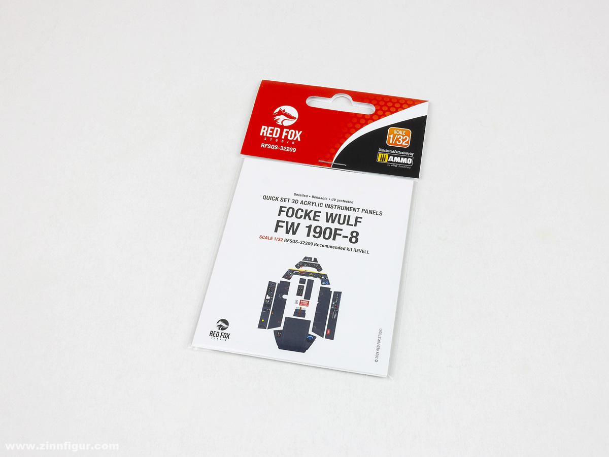 Red Fox Studio Fw 190F-8 - 3D-Decal Innendetails (Revell)