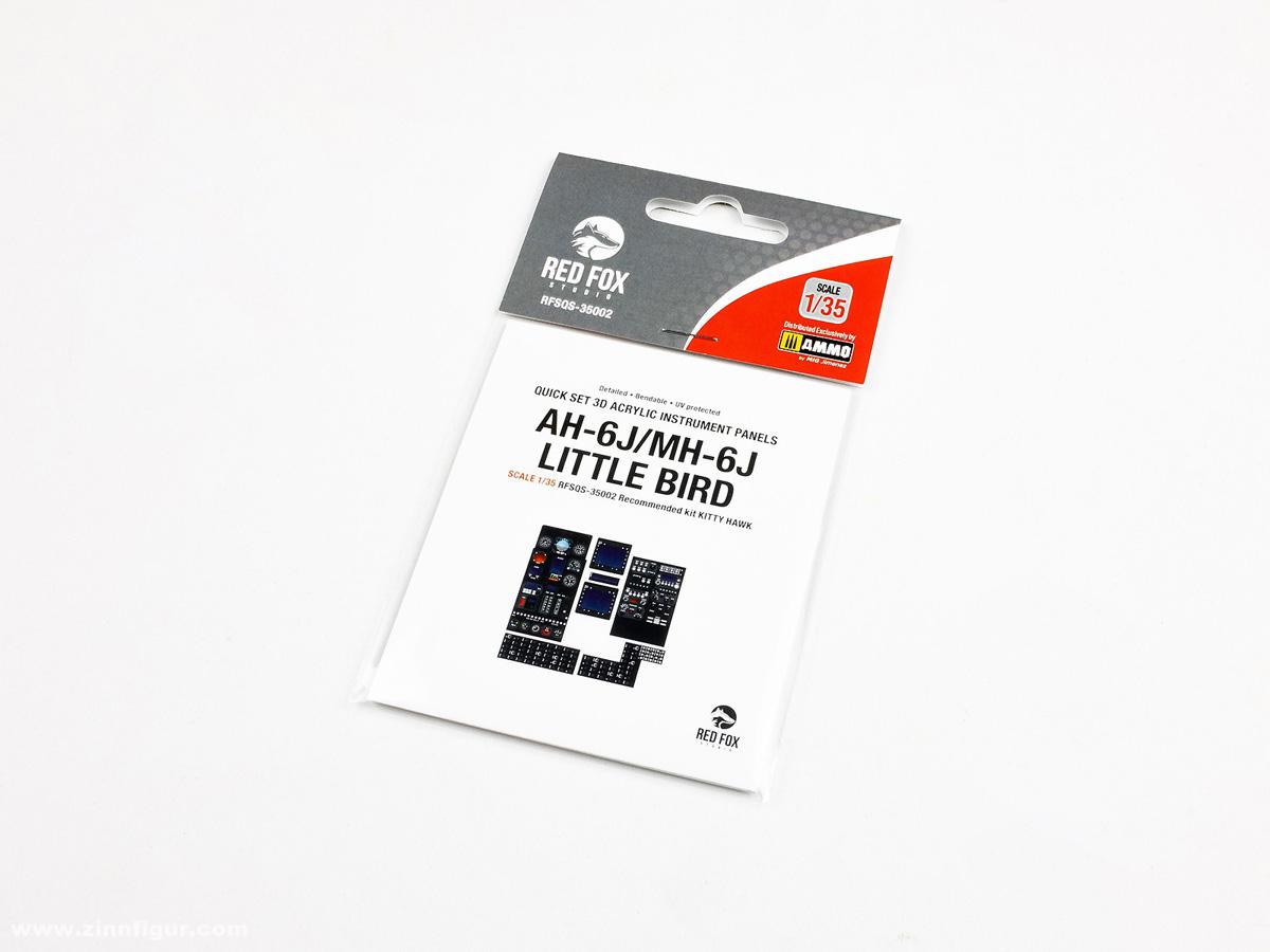 Red Fox Studio AH-6J/MH-6J Little Bird Instrumente