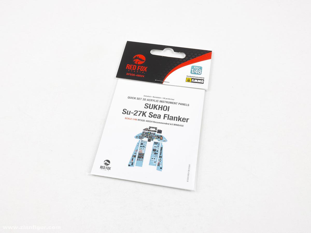Red Fox Studio Su-27K Sea Flanker - 3D-Decal Innendetails (Minibase)