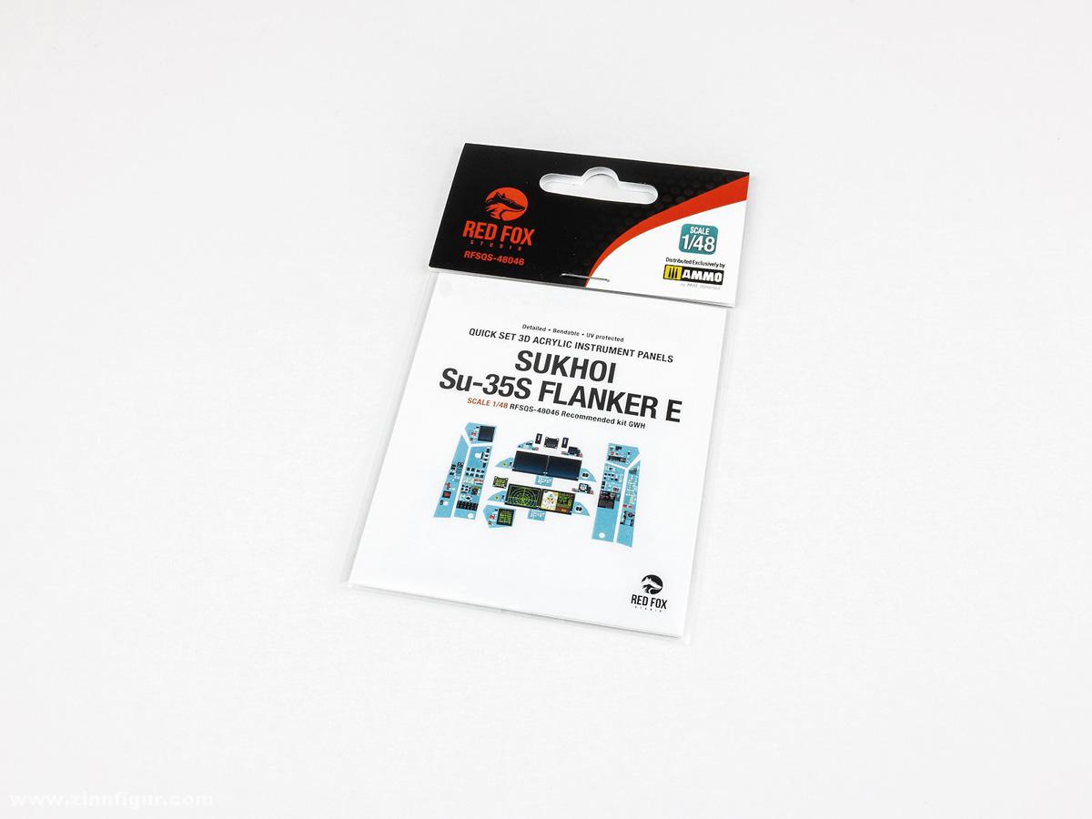 Red Fox Studio Su-35S Flanker-E Instrumente