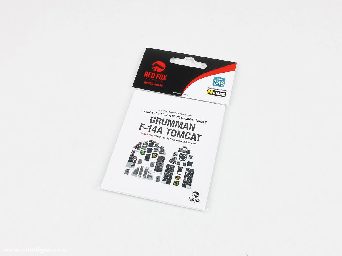 Red Fox Studio F-14A Tomcat - 3D-Decal Innendetails