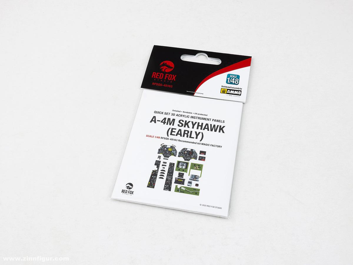 Red Fox Studio A-4M Skyhawk früh - 3D-Decal Innendetails (Magic Factory)