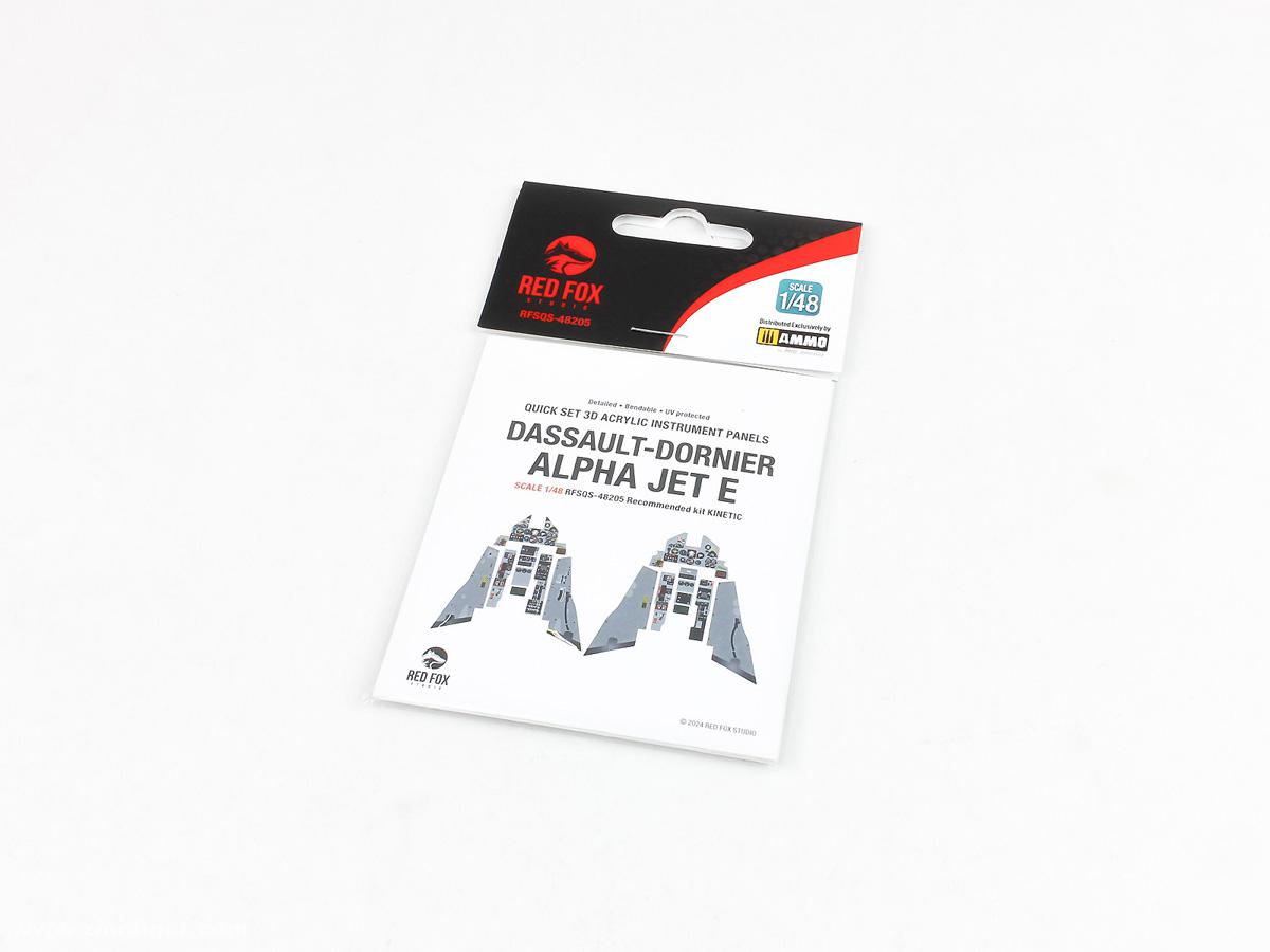 Red Fox Studio Alpha Jet E - 3D-Decal Innendetails