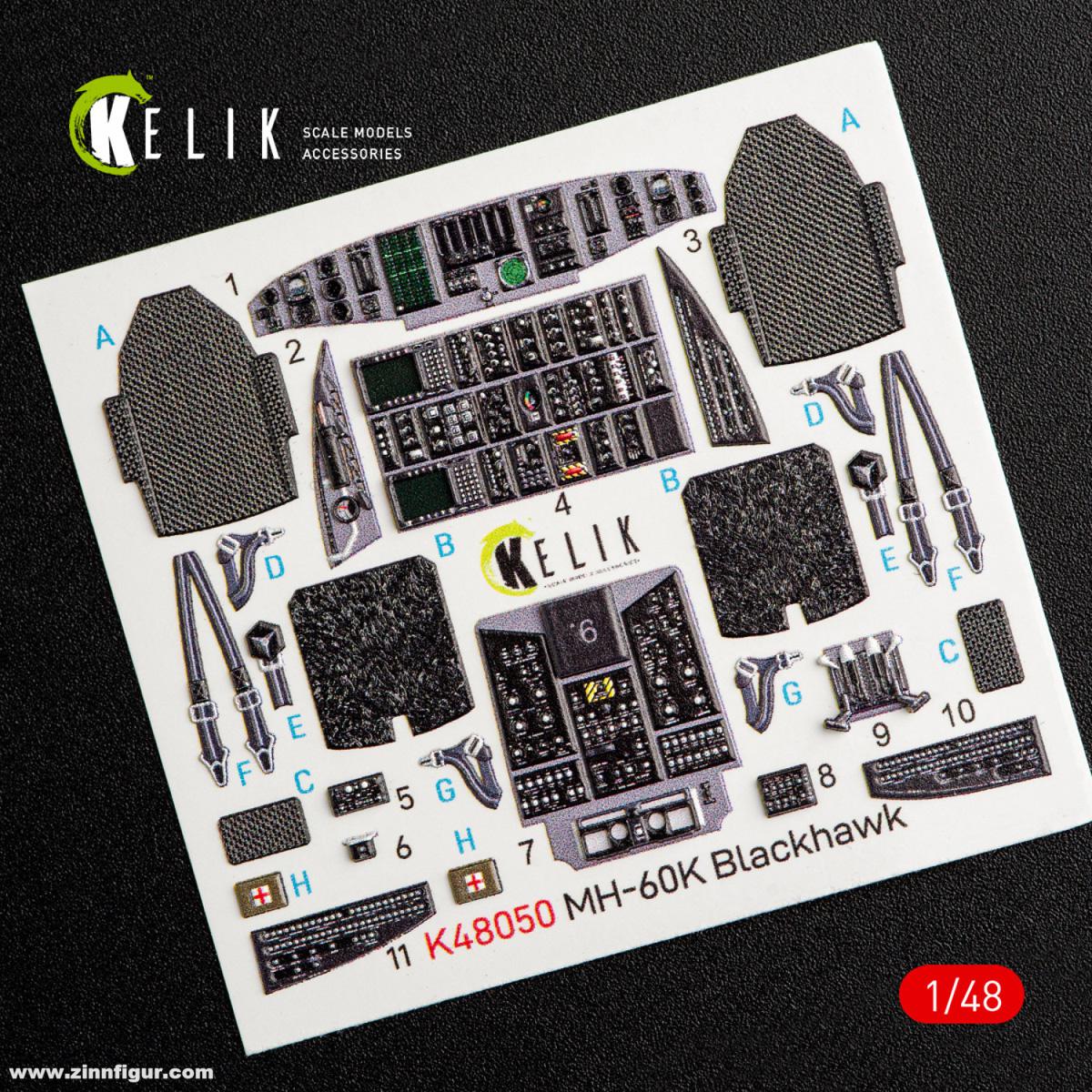 Kelik MH-60K Black Hawk - 3D Decal Innendetails