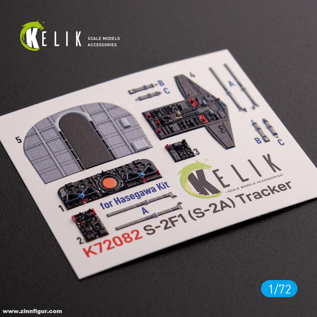 Kelik S-2A Tracker - 3D-Decal Innendetails
