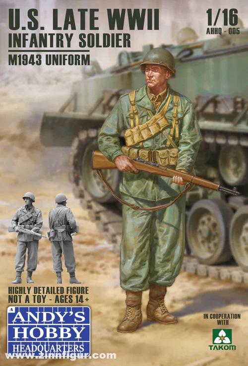 Andys Hobby HQ US Infanterist in M1943 Uniform