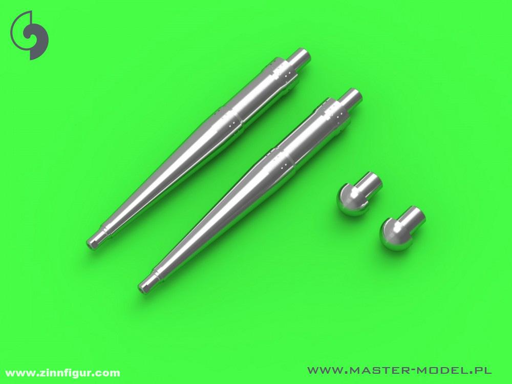 Master Model Spitfire Mk.IXc Hispano 20mm Kanonenrohre mit Verkleidung
