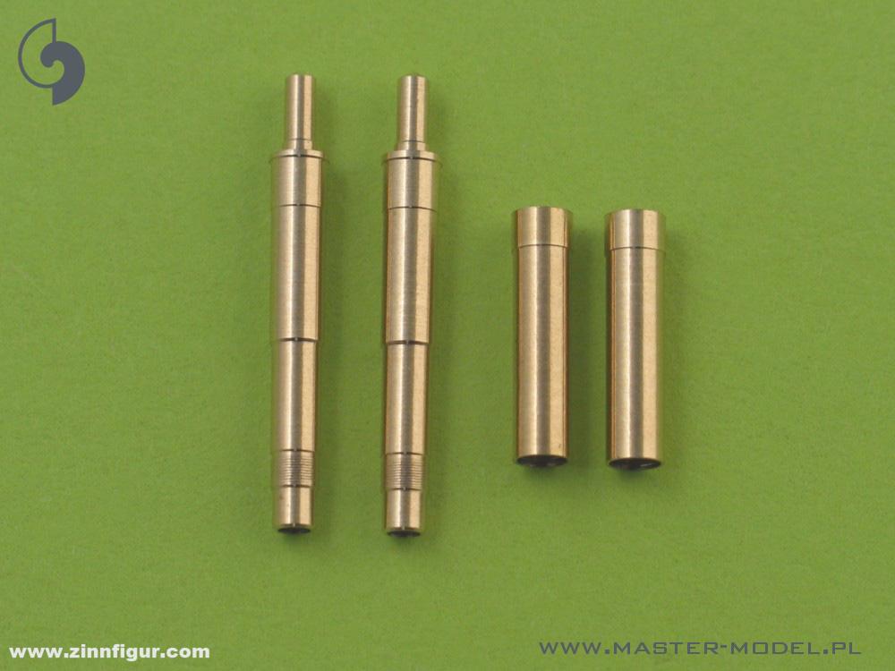 Master Model Deutsche Flugzeug-MGs MK 108 (30mm)  (2 Stück)