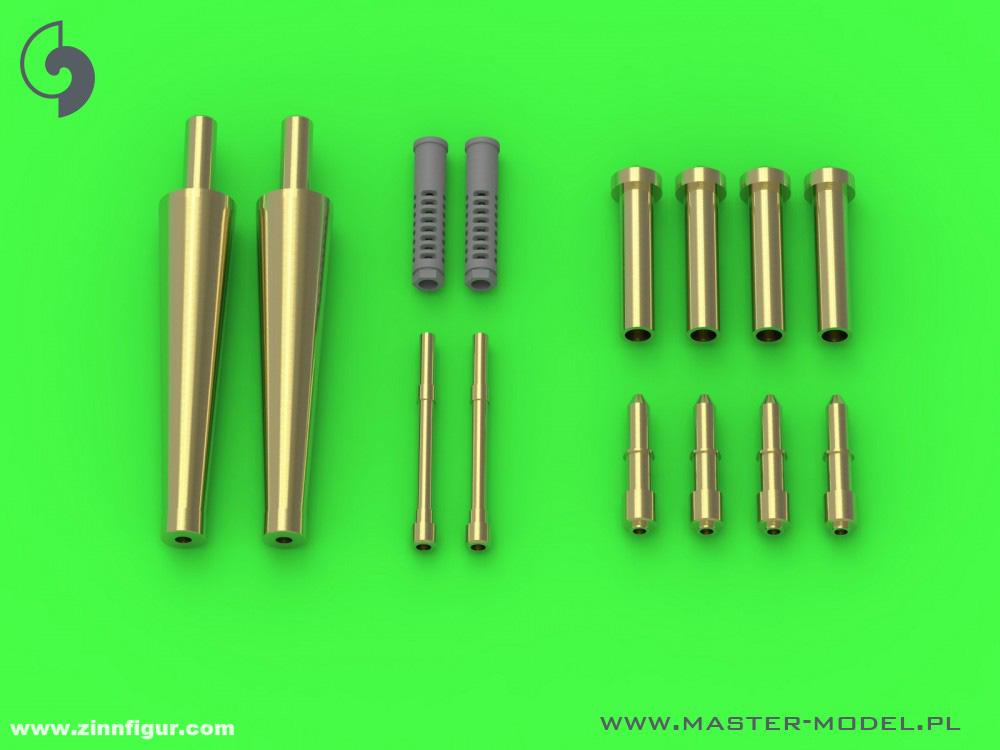 Master Model Spitfire Mk.IIb/Vb - Hispano 20mm Kanonen mit Verkleidung (für Eduard)