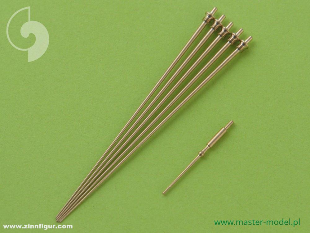 Master Model USS Oliver Hazard Perry Klasse Fregatte - Antennen & OTO-Melara 76 mm/62 Geschützrohr