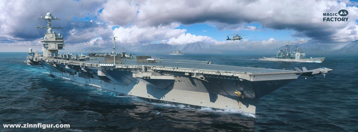 Magic Factory USS Gerald R. Ford 'Upgraded Kit'