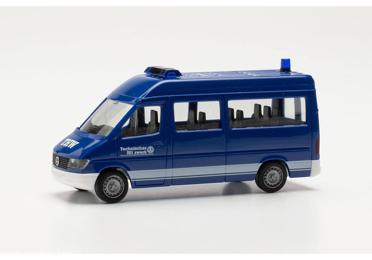 HERPA Miniaturmodelle Mercedes-Benz Sprinter `96 Bus HD 'THW'