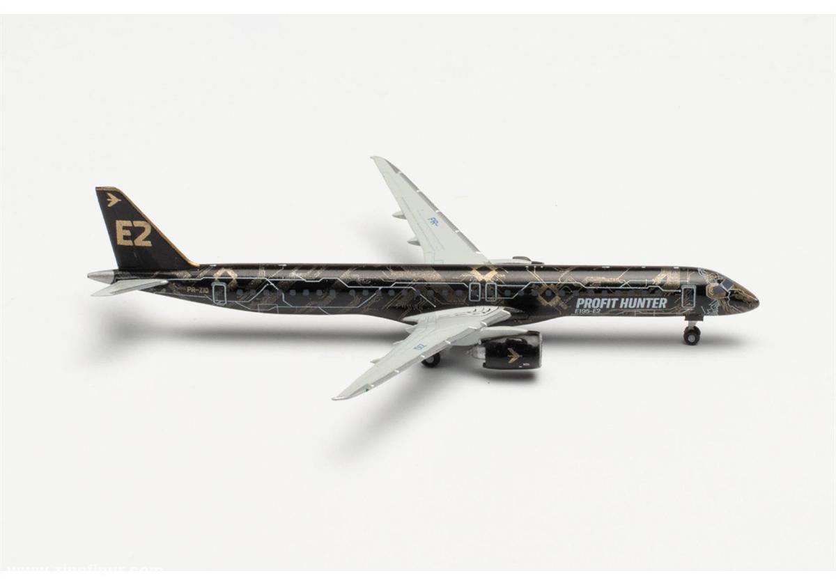 HERPA Miniaturmodelle Embraer E195-E2 'Tech Lion' - PR-ZIQ