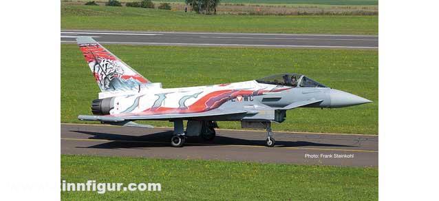 HERPA Miniaturmodelle Austrian Air Force Eurofighter Typhoon - Überwachungsgeschwader, Zeltweg 'Austrian Tigers'