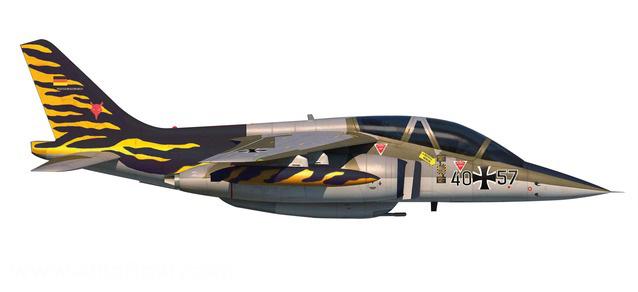 HERPA Miniaturmodelle Luftwaffe Alpha Jet A - Fighter-Bomber Wing 43 (JaboG 43), Oldenburg - NATO Tiger Meet 1991