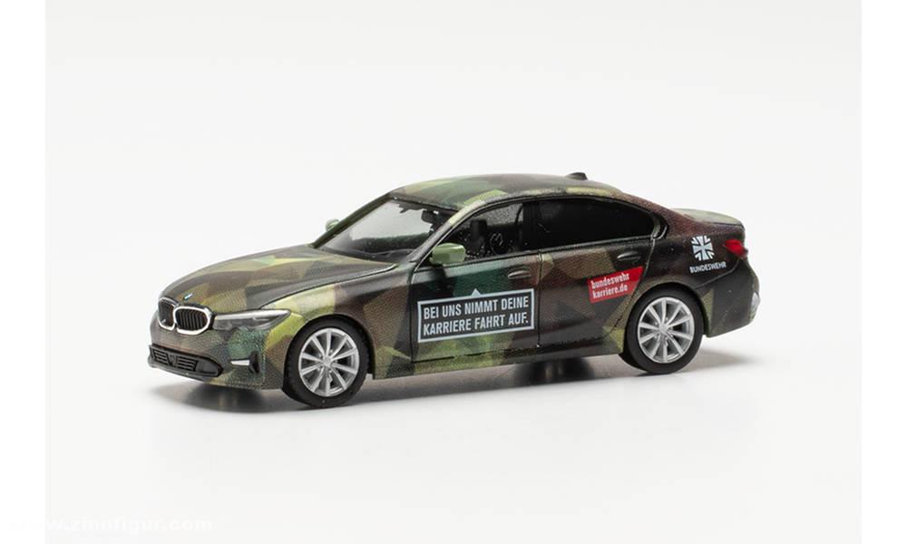 HERPA Miniaturmodelle BMW 3er Limousine 'Bundeswehr Personal'
