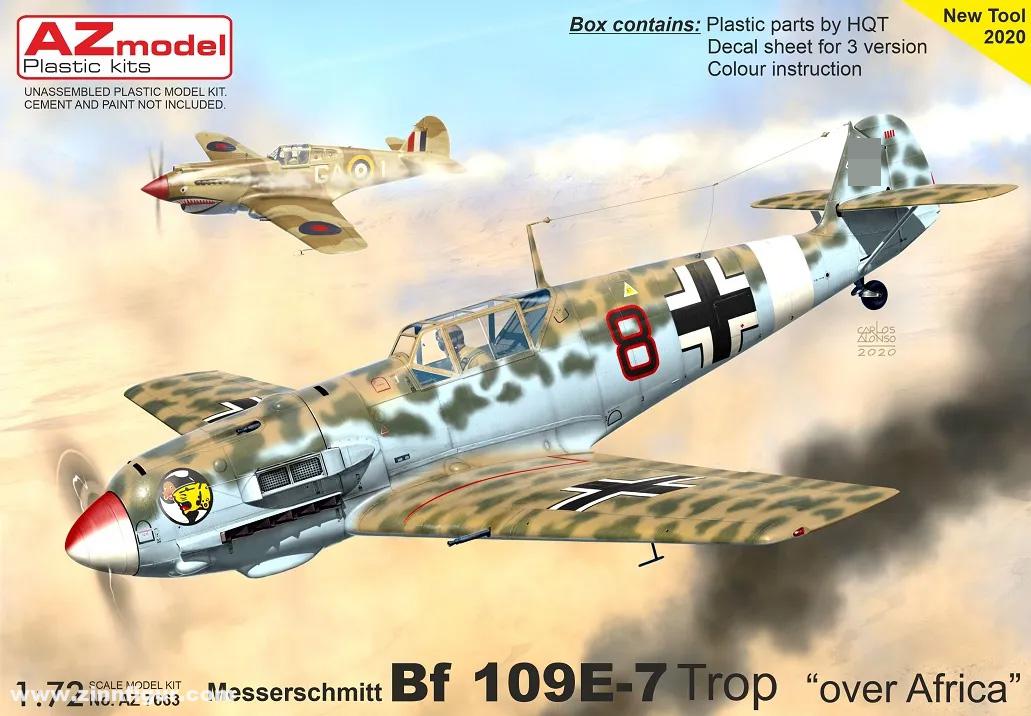 AZ Models Bf 109E-7 Trop 'Über Afrika'