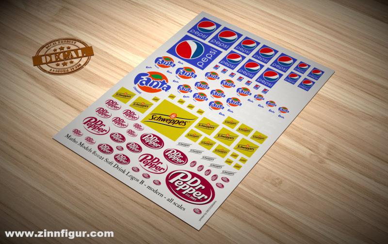Soft Drink Logos B - modern