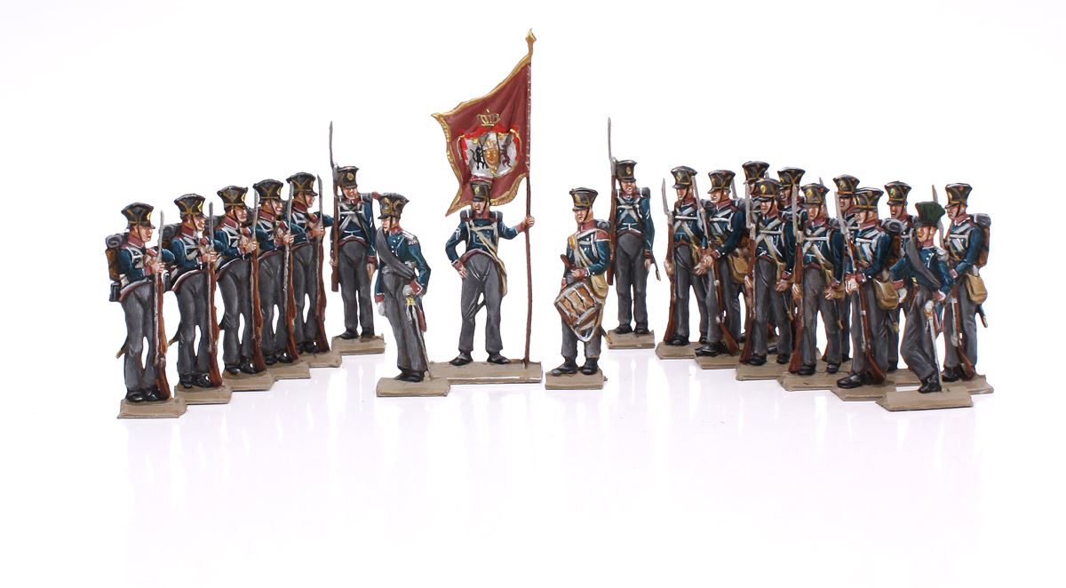 Thomas Seele Zinnfiguren Linieninfanterie. Regiment 5 'Prinz Friedrich'