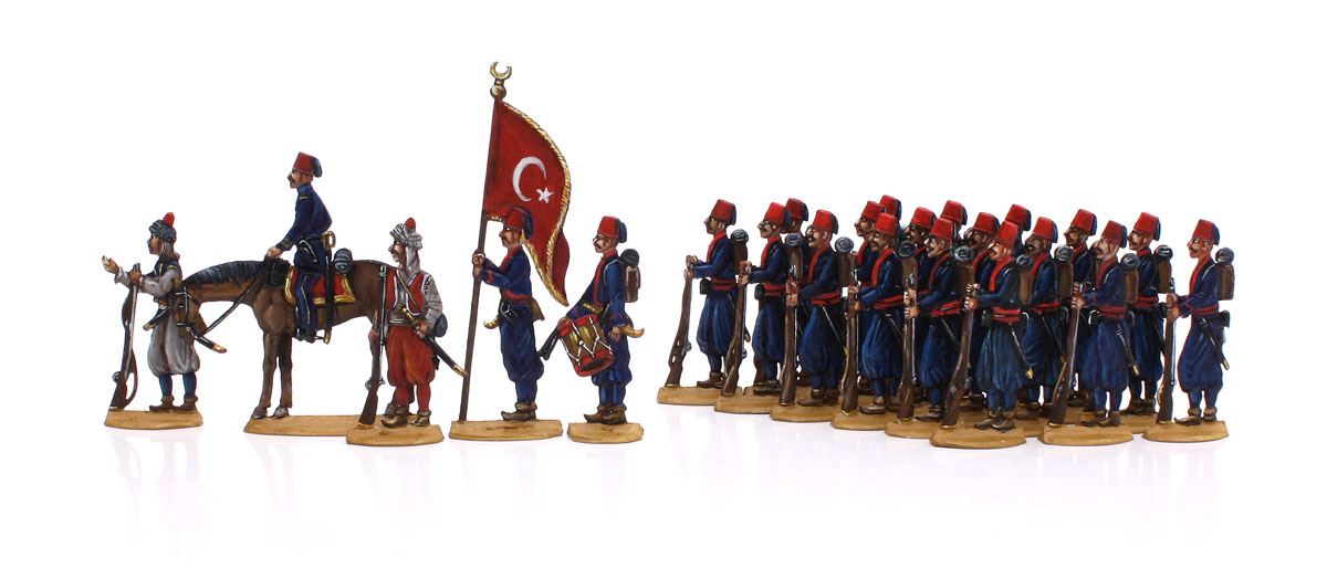 Michael Behring Türkische Infanterie 1876-78