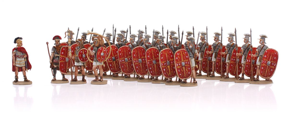 Thomas Seele Zinnfiguren Prätorianergarde zu Fuß