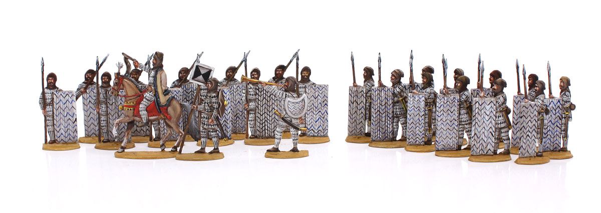 Michael Behring Persische Sparabara (Schildträger) im Halt