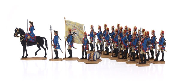 Berliner Zinnfiguren Füsiliere, Reserve