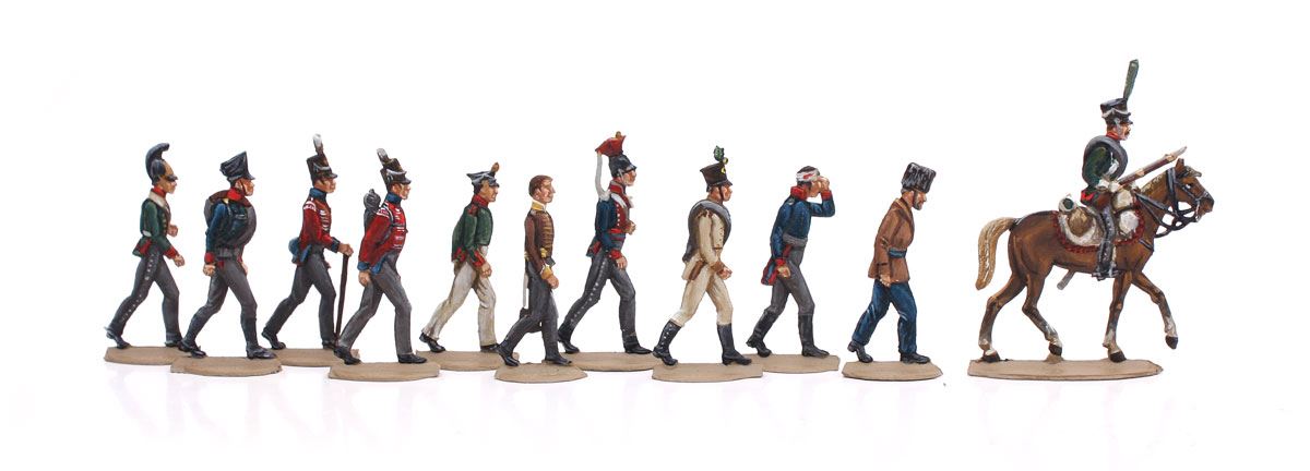 Thomas Seele Zinnfiguren Gefangene der Franzosen